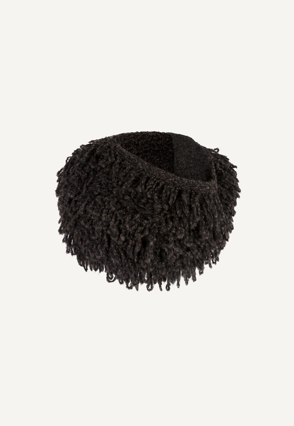 Finne Loop Nero in baby alpaca, cashmere and silk