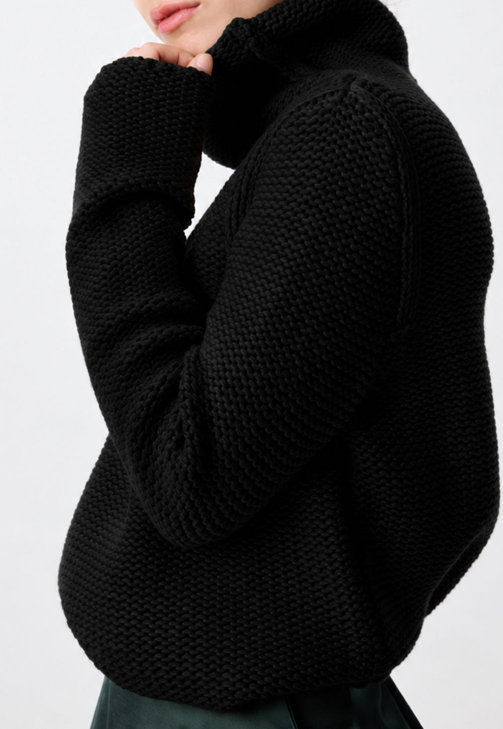 Antonia Zander The Madita Sweater aus 100% Cashmere, Detailansicht