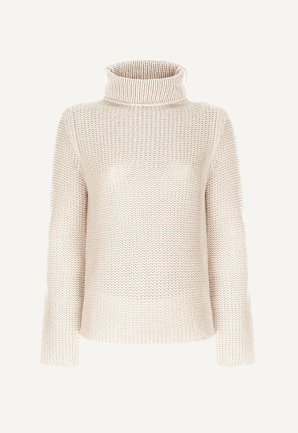 Antonia Zander Madita Sweater in off-white, product view.
