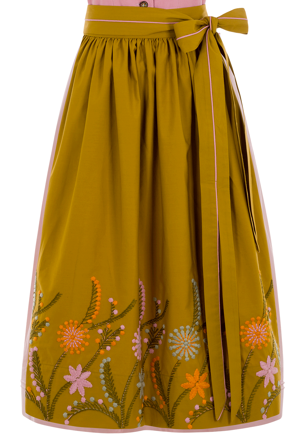 ALEXA DIRNDL LINEN ROSE