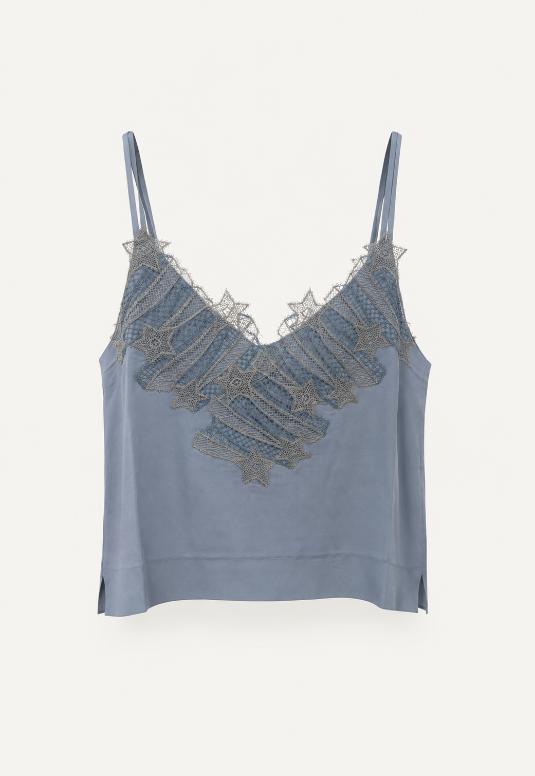 The Indra Top - Dusty Blue
