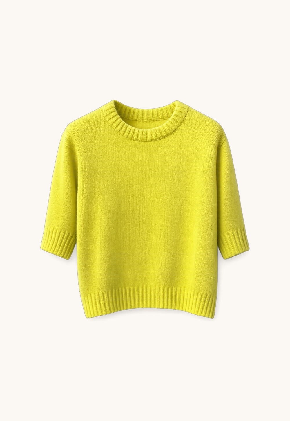 Kiwi Niki Sweater Nuage in fluffy cashmere silk by Antonia Zander